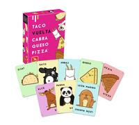 Ludilo - Taco, Vuelta, Cabra, Queso, Pizza | Juegos De Mesa Niños 8 Años | Juego De Mesa | Juegos De Cartas | Regalos Niños 8 Años O Más | Compatible con Taco Original