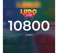 Ludo Club - 10,800 Cash Direct Top-Up - GLOBAL