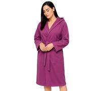 Ludor Albornoz de Microfibra para Hombre. Albornoz Compacto para Mujer, Ahorra Espacio, Ideal para Viaje, Gimnasio, Piscina. Ultraligero Unisex., fucsia, S