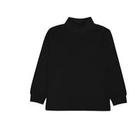 Ludor Nazareno Gabrielli | Lupetto Niño/Niña en Algodón Cálido 100% Interlock. Camiseta Térmica de Cuello Vuelto Niño/Niña de 3-16 Años. Edición Limitada, Negro , 7 años