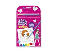 LUDUM BEST FRIENDS - LIBRETA COLOREAR ACUARELA