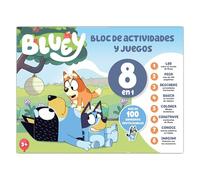 LUDUM BLOC DE ACTIVIDADES Y JUEGOS 8 EN 1 BLUEY