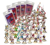 Ludus Bellum - Battalia alemana de lucio y tiro - Modelos en miniatura medievales de 28 mm para juegos de guerra y dnd - Miniaturas históricas alemanas de mesa para Warhammer, Dungeons & Dragons, Pike