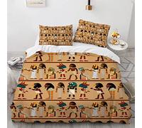 LUDVIK Microfibra Funda Nordica Cama 135 Invierno Secado Rápido Y Sin Planchado Fundas Nordicas Juveniles Egipto + 2 Fundas De Almohada 40X75Cm Funda Nordico 200X200 200X200 Cm