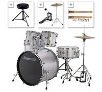 Ludwig Accent unidad tambor Set con platillos, Hardware, trono, pedal y Vic Firth Peter Erskine Big Band - Baquetas