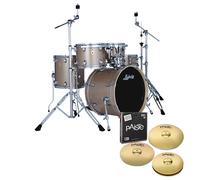 Ludwig Evolution 20" 5pc Complete Drum Kit Prosecco Sparkle