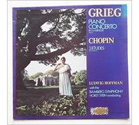 Ludwig Hoffman, Horst Stein, Bamberg Symphony - Greig: Piano Concerto in A-Minor, Chopin 3 Etudes [LP]