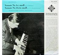 Ludwig Hoffmann - Sonata No. 8 op. 13 Pathetique und Sonata No. 14 op. 27,2 Mondscheinsonate - 10 Inch. Ludwig Hoffmann Mono