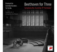Yo-Yo Ma, Leonidas Kavakos & Emanuel Ax – Beethoven para tres: Sinfonía nº 4 y Op. 97 – CD – Importación USA