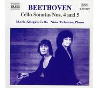 Ludwig van Beet Cello Sonatas Nos. 4 and 5 (Kliegel, Tic (CD) (Importación USA)