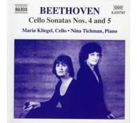 Ludwig van Beet Cello Sonatas Nos. 4 and 5 (Kliegel, Tic (CD) (Importación USA)