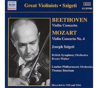 Ludwig van Beet Great Violinists - Szigeti (Violin Concer (CD) (Importación USA)