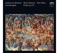 Ludwig van Beet Ludwig Van Beethoven: Missa Solemnis D-du (CD) (Importación USA)