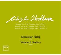 Beethoven : Sonates pour violoncelle n° 1, 4 et 5. Firlej, Kubica.