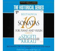 Ludwig van Beeth Beethoven: Ten Sonatas for Piano and Vi (CD) (Importación USA)