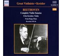 Ludwig van Beethov Complete Violin Sonatas (Kriesler, Rup (CD) (Importación USA)