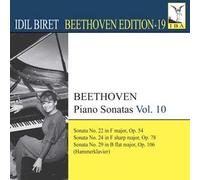 Ludwig van Beethoven – Sonatas para piano N.º 22, 24 y 29 – Edición Beethoven Vol. 19 – NAXOS