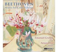 Ludwig van Beethoven Beethoven: Music for Cello & Piano (CD) (Importación USA)