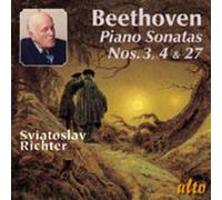 Beethoven : Sonates pour piano n° 3, 4 & 27. Richter