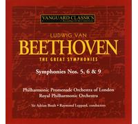 Ludwig Van Beethoven - Beethoven: The Great Symphonies Nos. 5 6 9 Borders