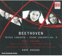 Beethoven – Concierto triple / Concierto para piano n.º 3 – DSO/Nagano – CD – Edel