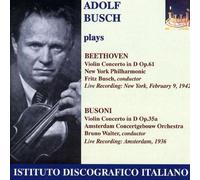 Ludwig Van Beethoven/Busoni - Vln Cto in D Op 61 / Vln Cto in D Op 35a