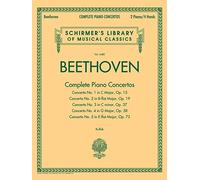Ludwig van beethoven: complete piano concertos (2 pianos, 4 hands): Concertos 1-5: 4480 (Schirmer's Library of Musical Classics, 4480)