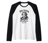 Ludwig Van Beethoven El Titán Música Clásica Camiseta Manga Raglan