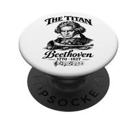 Ludwig Van Beethoven El Titán Música Clásica PopSockets PopGrip Adhesivo