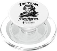 Ludwig Van Beethoven El Titán Música Clásica PopSockets PopGrip para MagSafe