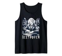 Ludwig Van Beethoven Genio de la música clásica Camiseta sin Mangas