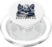 Ludwig Van Beethoven Genio de la música clásica PopSockets PopGrip para MagSafe