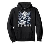 Ludwig Van Beethoven Genio de la música clásica Sudadera con Capucha