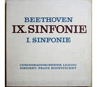 Ludwig van Beethoven - Gewandhausorchester Leipzig , Franz Konwitschny - IX. Sinfonie / I. Sinfonie - ETERNA - 8 20 106/107, ETERNA - 8 20 106, ETERNA - 8 20 107