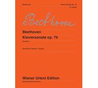 Ludwig van Beethoven: Klaviersonate op. 79 - Piano Sheet Music - Wiener Urtext Edition (UT 50440)
