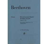 Ludwig van Beethoven - Klaviersonaten, Band I, op. 2-22, Perahia-Ausgabe: Besetzung: Klavier zu zwei Händen