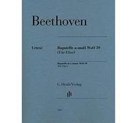 Ludwig van beethoven : lettre a elise - fur elise - bagatelle in a minor woo 59 - piano: Instrumentation: Piano solo