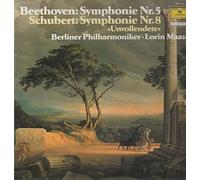 Ludwig van Beethoven - Ludwig van Beethoven , Franz Schubert / Berliner Philharmoniker , Lorin Maazel - Beethoven: Symphony No. 5 / Schubert: Symphony No. 8 "Unvollendete" - Deutsche Grammophon - 2535 103
