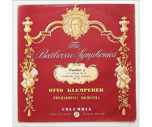Ludwig van Beethoven - Otto Klemperer Conducting Philharmonia Orchestra - Ludwig van Beethoven - Otto Klemperer Conducting Philharmonia Orchestra - The Beethoven Symphonies: Number 5 In C Minor Op. 67 / Overture 'King Stephen' Op. 117 - Columbia - 33CX 1721
