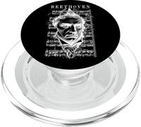 Ludwig Van Beethoven Partitura Clásica Retrato Vintage PopSockets PopGrip para MagSafe