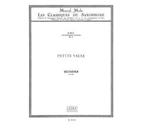 Ludwig van beethoven: petite valse (classiques no.2) (saxophone-alto & piano)