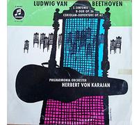 Ludwig van Beethoven , Philharmonia Orchestra · Dirigent Herbert von Karajan - 2. Sinfonie D-dur Op. 36 / Coriolan-Ouvertüre Op. 62 - Columbia - C 90407