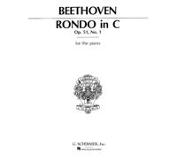 Ludwig Van Beethoven: Rondo In C Major Op. 51 No. 1. Partituras para Piano