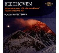Vladimir Feltsma Piano Sonata, Op. 106 'Hammerklavier'/Piano Sonata, Op. 10 (CD)