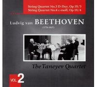 Ludwig Van Beethoven - String Quartets 3 in D Major & 4 in C minor