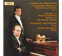 Ludwig van Beethoven : The Complete Works for Pianoforte and Violin, Vol. 1...