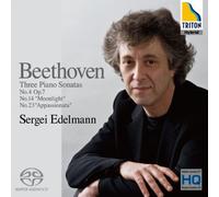 Ludwig Van Beethoven : Three Piano Sonatas: Nos. 4, 14 & 2