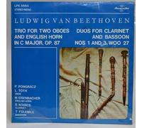 Ludwig van Beethoven - Trio For Two Oboes And English Horn In C Major, Op. 87 / Duos for Clarinet and Bassoon No. 1 and 3 WOO 27