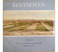 Ludwig van Beethoven - Vienna Festival Orchestra , Josef Krips - Fünf Ouvertüren - Ex Libris - M 2274, Musical Masterpiece Society - M-2274