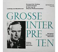 Ludwig van Beethoven - Yehudi Menuhin , Wiener Philharmoniker , Constantin Silvestri - Konzert Für Violine Und Orchester D-dur Op. 61 - ETERNA - 8 20 450